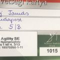 MEOESZ kártya 2019. Pro Agility Hungary SE