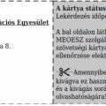 Szövetségi kártya 2023