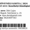 MEOESZ kartya