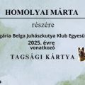 2025. évi HBJK tagkártya