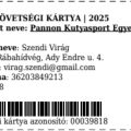 MEOESZ kártya 2025