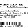 Szövetségi kártya 2025