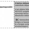 Meoesz kártya 2025