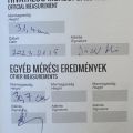 Mérési eredmè