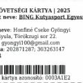 MEOESZ SZÖVETSÉGI KÁRTYA 2025