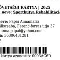 MEOSZ Szovetsegi Kartya