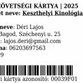 MEOESZ kártya 2025