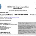MEOESZ szövetségi kártya 2025