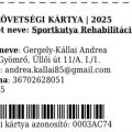 MEOESZ kártya 