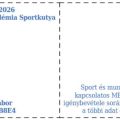 MEOESZ Sportkártya 2026