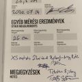 2 bírós mérés XS kategóriához 